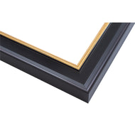 Academie 2 1/8" Black and Gold Artist Frame
