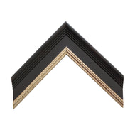 Dark Mahogany Silver Lip 1 3/4" Artist Frame