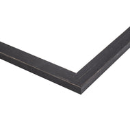Delray Rustic Black 1 1/2" Artist Frame