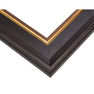 Luna Noche 3 ¾" Black Artist Frame