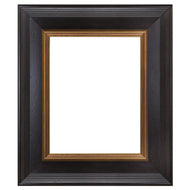 Luna Noche 3 ¾" Black Artist Frame