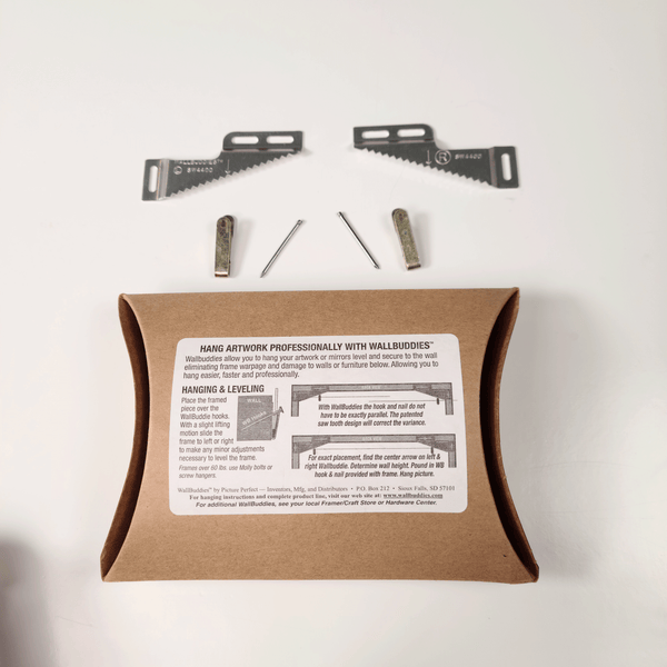 Medium Art Frame Hangers w/ Screws Wholesale Frame Company