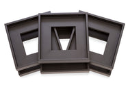 Gallery One 1/4" Black Six Pack Floater Frames