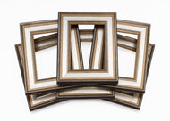 Traditional 2" Silver Six Pack Artist Frames