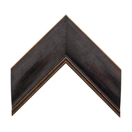 Andover Black 2 11/16" Corner Sample