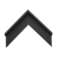 Gallery One Black 1/4" Corner Sample