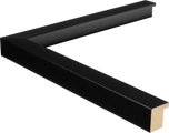 Alto 13/16" Black Cube Frame