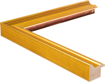 Academie 1 1/4" Gold Frame