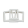 Alto White 1 3/16" Cube Frame Six Pack
