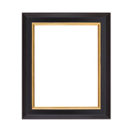 Academie 2 1/8" Black and Gold Artist Frame