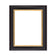 Academie 2 1/8" Black and Gold Artist Frame