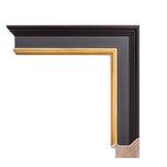 Academie 2 1/8" Black and Gold Artist Frame