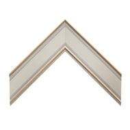 Alba Silver 2 1/2" Corner Sample
