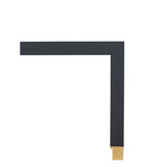 Alto Black 1 3/16" Cube Frame