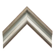 Classique Silver Leaf 2 1/4" Corner Sample