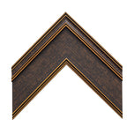 Dark Bronze Panel 3" Artist Frame