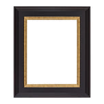 Dark Mahogany 2 3/4" Gold Lip Artist Frame