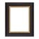 Dark Mahogany 2 3/4" Gold Lip Artist Frame