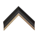 Dark Mahogany Silver Lip 1 3/4" Artist Frame