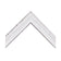 Delray Rustic White 1 1/2" Corner Sample