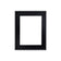 Gallery One 1/4" Black Floater Frame