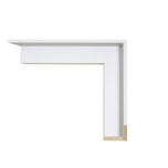Gallery One 1/4" White Floater Frame