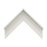 Gallery One 1/4" White Floater Frame
