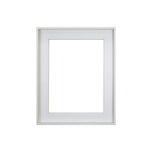 Gallery One 1/4" White Floater Frame