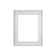 Gallery One 1/4" White Floater Frame