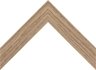 Kanso Light Walnut 1 1/8" Cap Corner Sample