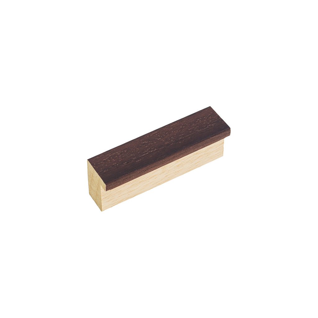 Shoji Dark Walnut 1 1/8"Cube Frame