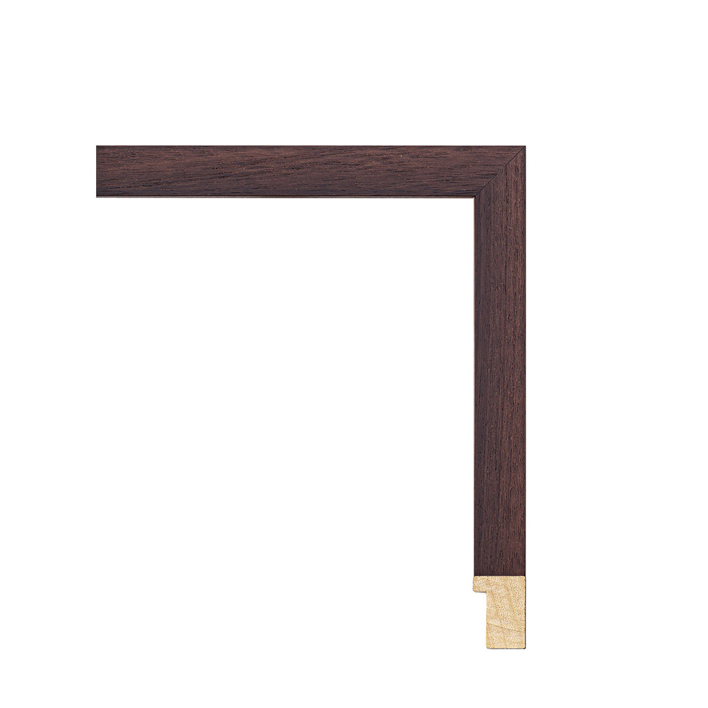 Shoji Dark Walnut 1 1/8"Cube Frame