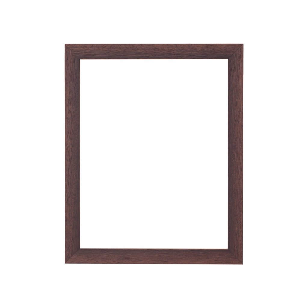 Shoji Dark Walnut 1 1/8"Cube Frame