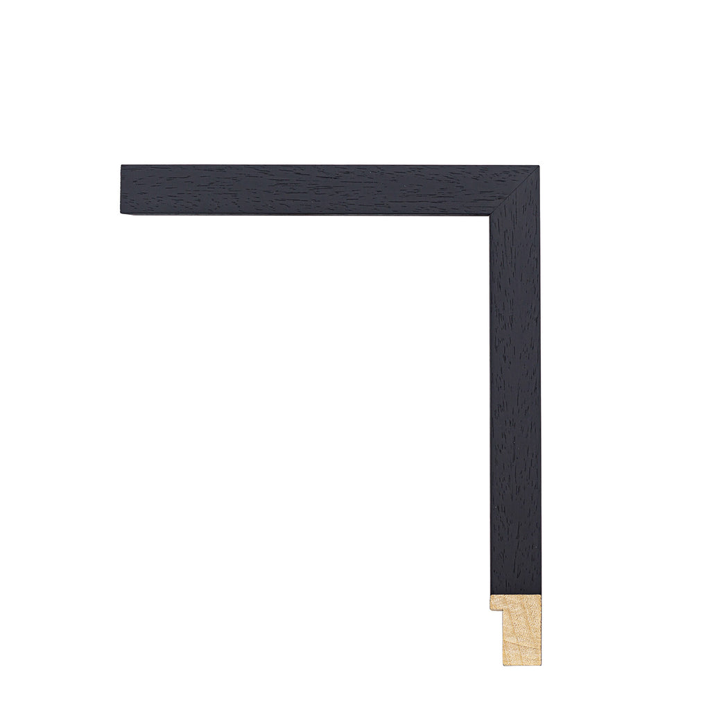 Shoji Ebonized Walnut 1 1/8" Cube Frame