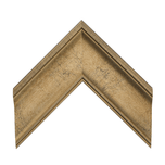 Veined Ogee 2 5/8" Warm Silver Artist Frame