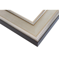 Water Gild 3 1/4" Silver Artist Frame