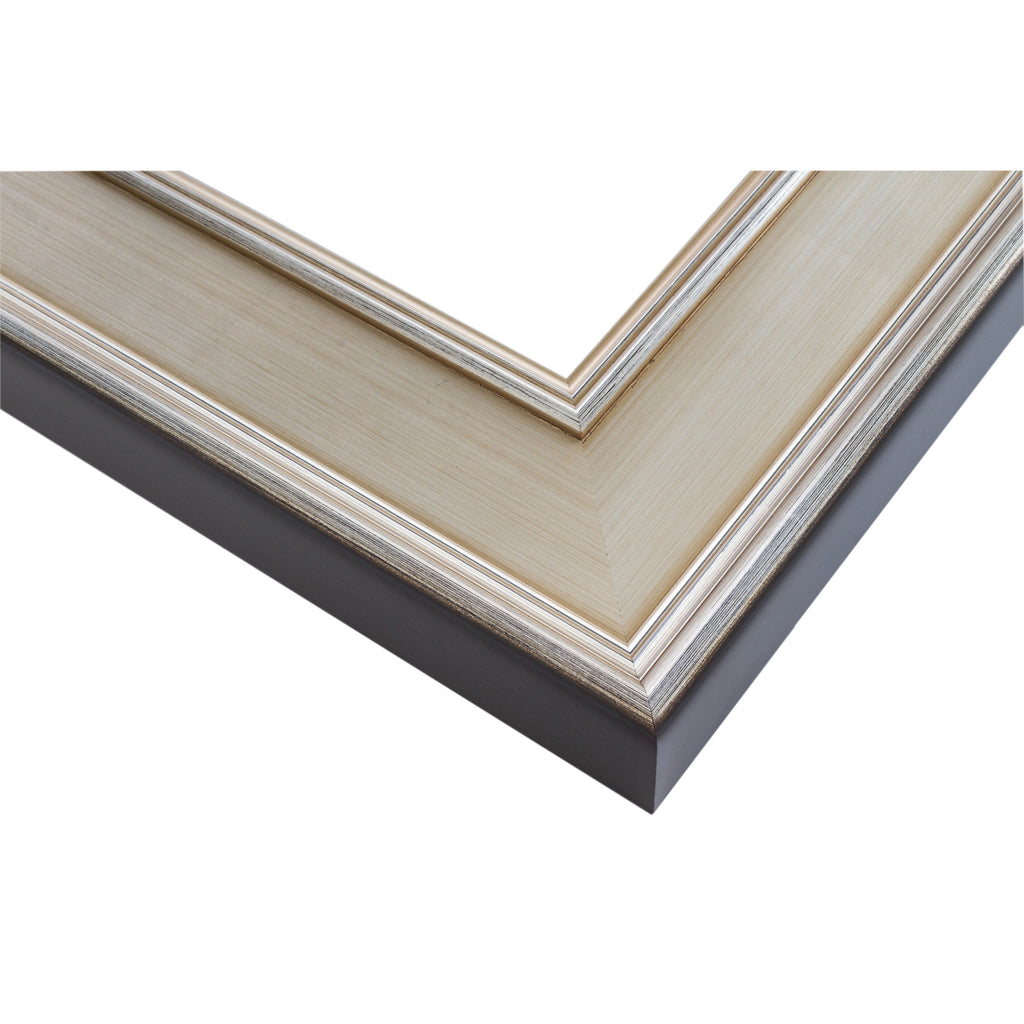 Water Gild 3 1/4" Silver Artist Frame