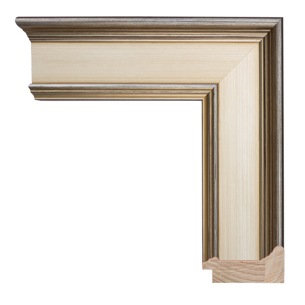 Water Gild 3 1/4" Silver Artist Frame