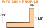 Gallery One 1/4" Black Floater Frame