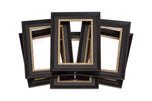 Dark Mahogany Silver Lip 1 3/4" Six Pack Artist Frames