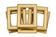 Alba 1 3/4" Gold Six Pack Artist Frames