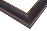 Andover Black 2 11/16" Corner Sample