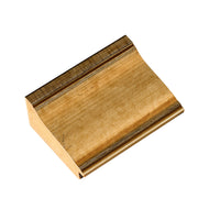 Veined Ogee 2 5/8" Warm Silver Sample Chip