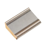 Alba 2 1/2" Silver Sample Chip