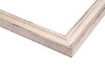 Brimfield White 2 1/4" Corner Sample