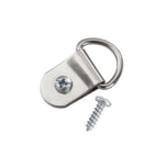 One Hole D-Ring Hangers w/Screws