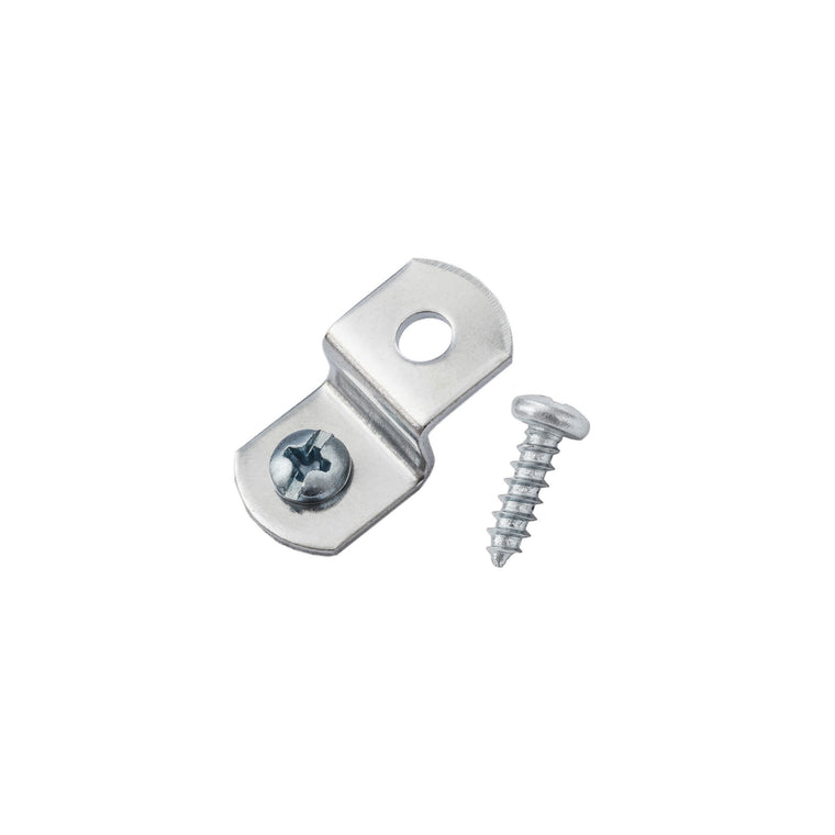 1/4" Offset Clips w/ Screws, Picture Frame Hardware 
