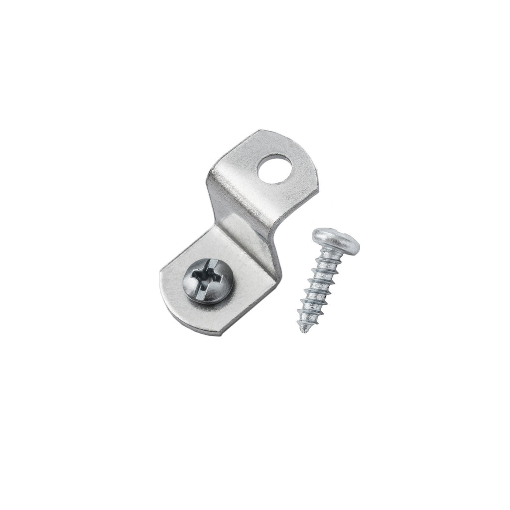 1/2" Offset Clips w/ Screws, Picture Frame Hardware