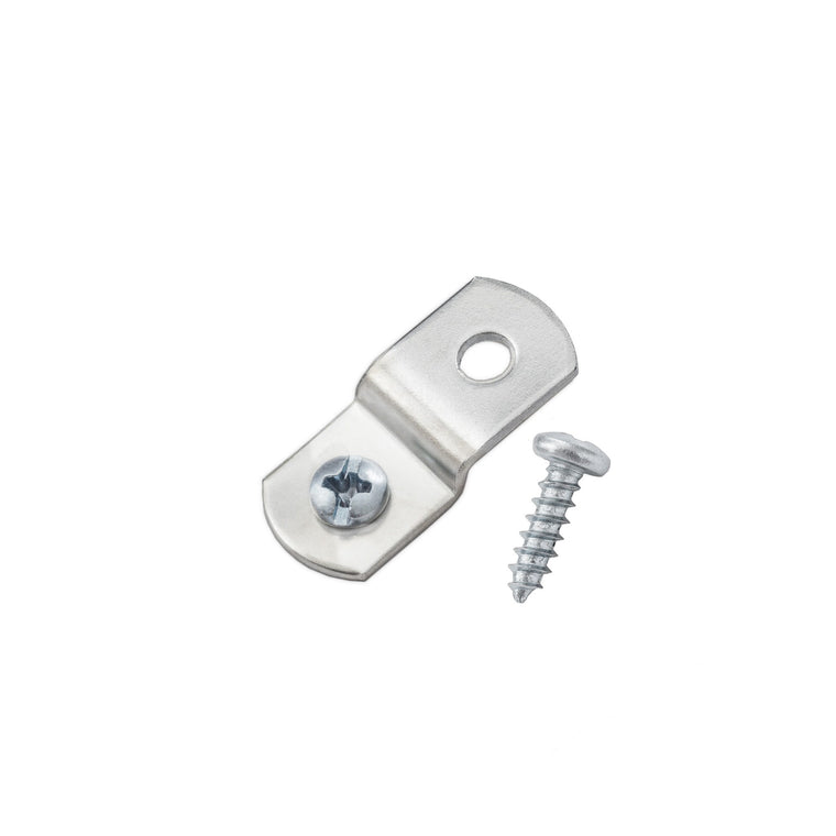 1/8" Offset Clips w/ Screws, Picture Frame Hardware