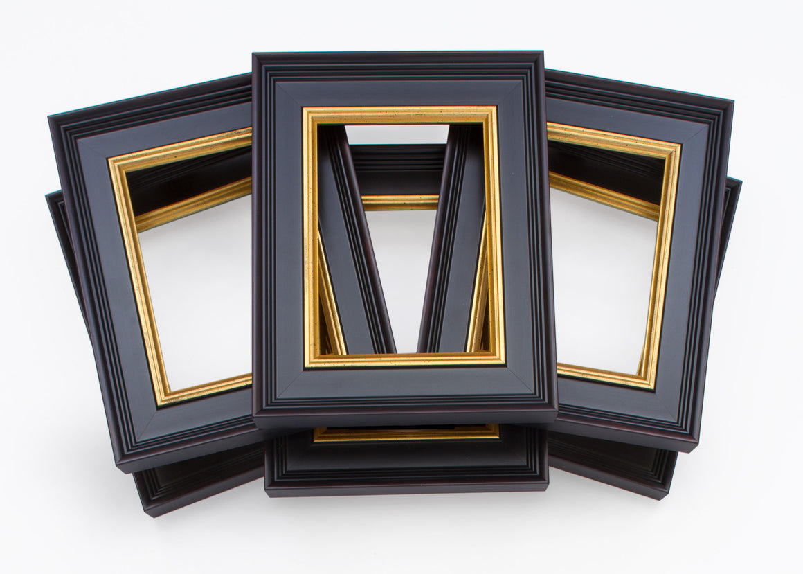 Six Pack Traditional Black Frames